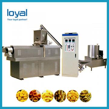 Peanuts/potato chips/bugle chips/fried snack pellets double rollers flavoring machine