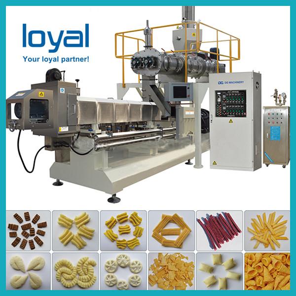 Sweet & Salty Caramel Bugles Pellets Corn Cone Snacks Extrusion Machine Manufacturing Equipment